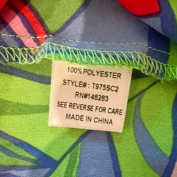 Floral Wrap Top with Bell Sleeves - Picture 14 of 14